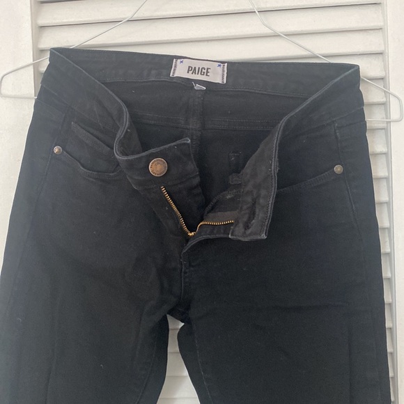 Paige Jeans Black/Blue Skinny - Picture 2 of 3
